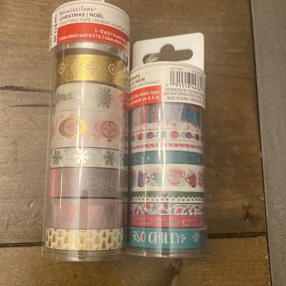 Recollections Christmas Noel washi tape
